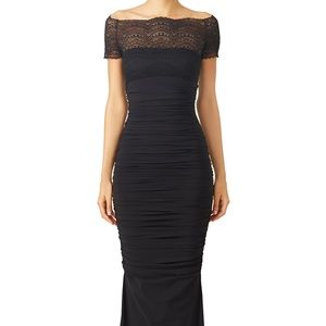 La Petite Robe Di Chiara Boni Black Nasira Gown
